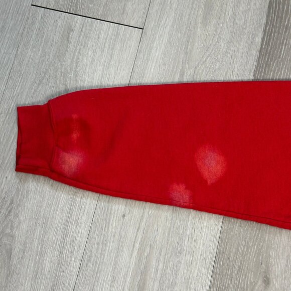 Rare Vintage Wu-Tang Wusace Gold Logo Men's Red Crewneck Sweatshirt Size Medium - Picture 7 of 9